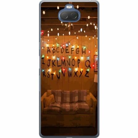 Sony Xperia 10 Genomskinligt Skal Stranger Things