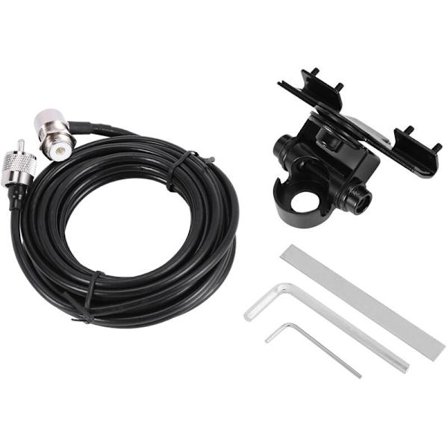 RB-400 Bilantennefeste + 5M PL259-kontaktforlengelseskabel Strømkabel for mobilradio -9800 -218 KT8900