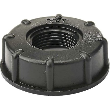 IBC-adapter, IBC-tankadapter plast - IBC-kobling slangekobling fra 2 tommer til 1 tomme - kranforbindelse for vannkran