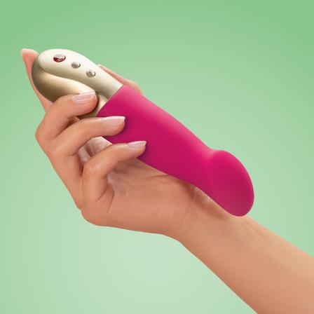 SUNDAZE - Pulsing and Thrusting Vibrator - Fuchsia - Vuxen.no - Lufttrycksbibrator, klitoris, dildo, knipe, massajestav, egg & sexmaskiner.