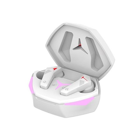 Spel bluetooth headset binaural in-ear e-sport tråd med låg latens black one size