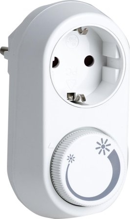 Gelia 4001902011 Himmennin seinäpistorasiaan, 230 V, Kytkimet & pistorasiat