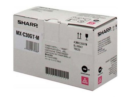 Sharp Toner MXC30GTM magenta - Lyreco - Toner och bläck - Tonerkassetter - Toner Sharp