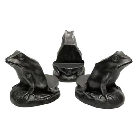 3-pack Växtkruka Fot Stöd Stativ Trädgårdsdekoration 3-pack/ Set Groda