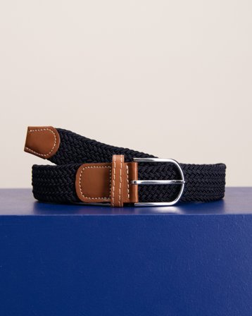 RYVLS Braided Belt Niebieski Paski Chłopiec - Kids Brand Store