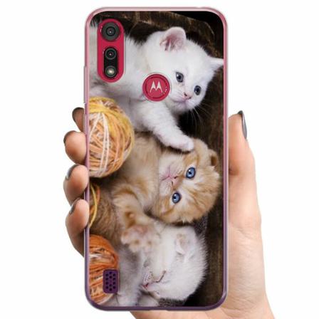 Motorola Moto E6s (2020) Tpu Mobilskal Katter