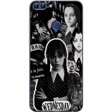 Huawei P Smart Skal / Mobilskal - Wednesday Addams