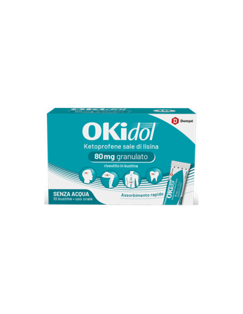 Okidol Orale Granulato 10 Bustine 80 mg