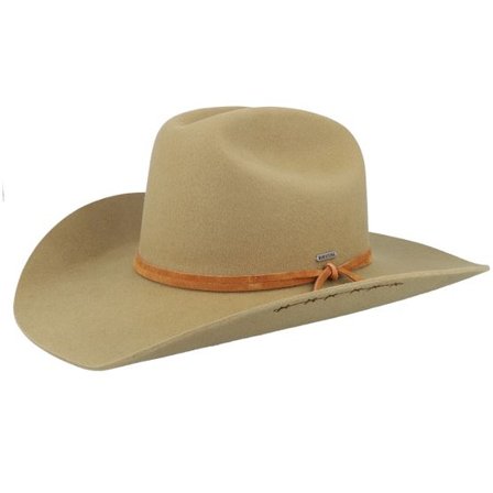 Brixton - Beige western Hatt - Laredo Branded Cowboy Hat Antique Bronze Western @ Hatstore