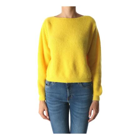 Kocca Round-neck Strik Gul, Dame Striktrøjer