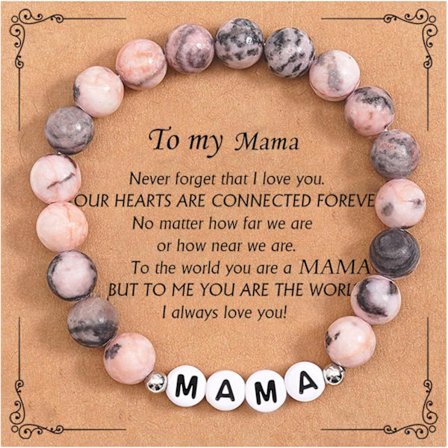 Present till Gigi/Mimi/Nana/Mama, Unikt Nana-armband för mormor/Speciellt Mama-armband för mamma, Perfekta presenter till kvinnor till jul