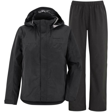 Didriksons Grand Youth Rain Set Children rainwear sets Black 130