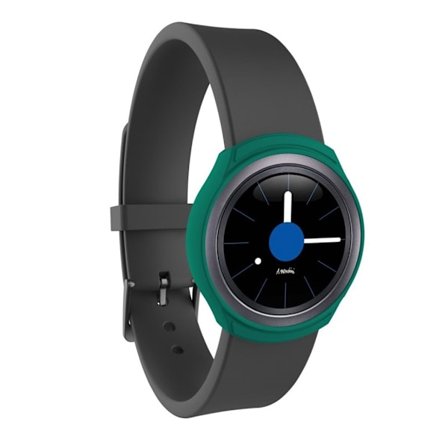 Samsung Gear S2 Anti-ryste silikone cover - Grøn