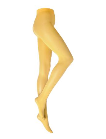 Tights 50Den Recycled Lingerie Pantyhose & Leggings Gul Lindex