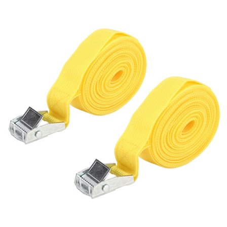 Bindestrop 25 mm Surringsremme med Zinklegeringsspænde til Transport af Forskellig Bagage, 4 m / 13,1 ft