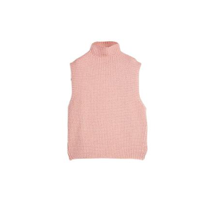 Max Mara Weekend Sleeveless Strik Pink, Dame Slipover
