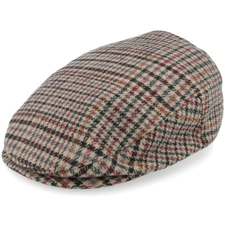 Brixton - Bege flatcap Boné - Hooligan Sand/Black/Crushed Violet Snap Cap @ Hatstore