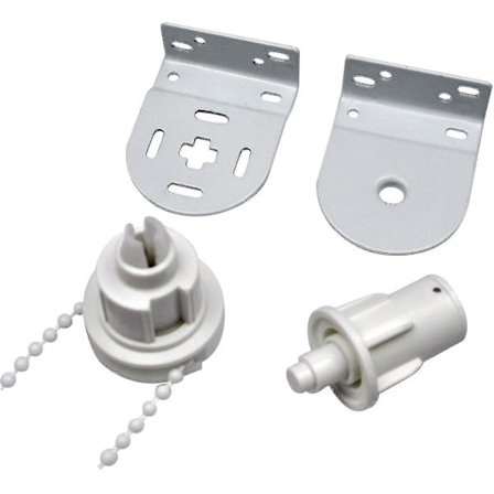 Rullegardin Reparationssæt, Komplett Med 32mm Rullegardin Mekanisme, Rullegardin Kæde Og Metalbeslag Til Rullegardin, Maksimal Belastning 5kg Ternel