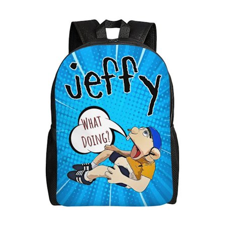 Skole Taske Sml Jeffy Rygsæk Grundskole Mellemskole Bogtaske Stor Kapacitet Skuldertasker Casual Daypack Laptop Tasker Til Drenge PigerdmSJB879