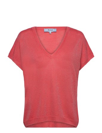Minus Mscarlina Batsleeve Knit Tee - Red - XS