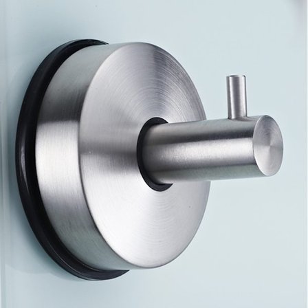 1 st, 65*65*56mm, Badrums Sugkoppkrok, 304 Rostfritt Stål