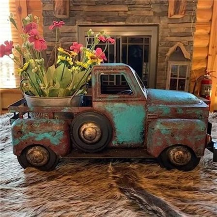 Truck Blomkruka Blomväxter Kruka Suckulentplanterare