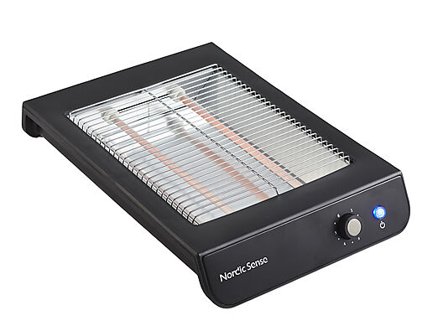 NORDIC SENSE Brødrister 600w sort