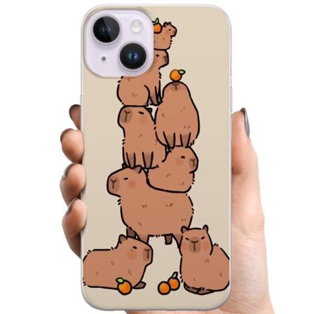 Apple iPhone 15 TPU Matkapuhelimen kuori Kapybara