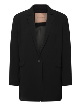 Cica Recycled Heavy Crepe Black Rue De Tokyo