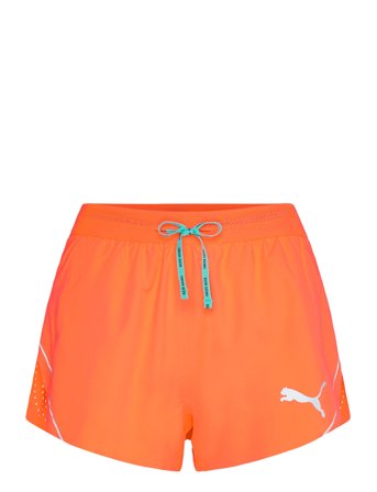 PUMA W Raceday Ultraweave 3 Split Short - Orange - XL