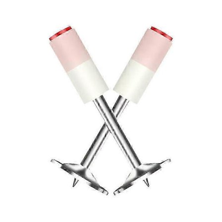 40 ST Kraftfulla Betongspik Stål Mini Runda Spikar för Spikpistol Mini Runda Spikar, Spikpistolstillbehör, Manuell Stålspikpistol Nittillbehör