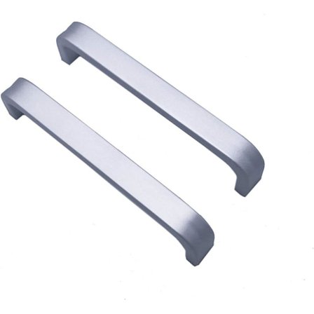 4 st silver kökshandtag skåpdörrar sovrum