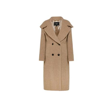 Seventy, Double-Breasted Coats Bruin, Dames, Maat:M