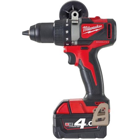 Milwaukee M18 BLDD2-402X Borskrutrekker med batteri og lader, Maskiner
