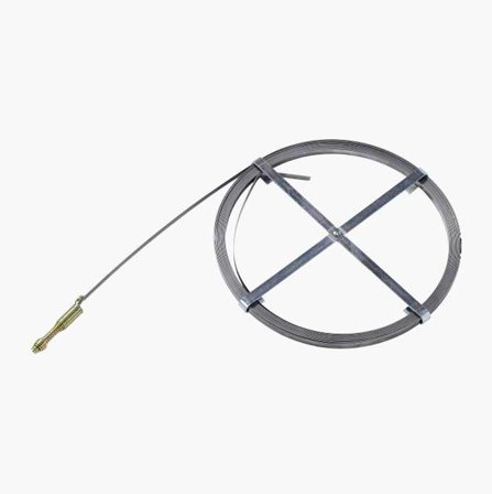 Rensband Hushåll 7.5 m Flat Band med Rensfjäder - Biltema