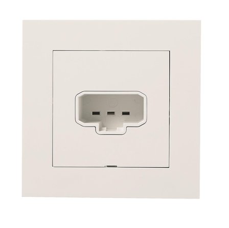 Elko Plus Lampeuttak med støpsel, for vegg, Strømbrytere & vegguttak