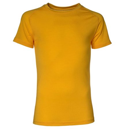 Isbjörn of Sweden Big Peaks Tee Teens Children short-sleeved sweaters Yellow 146/152