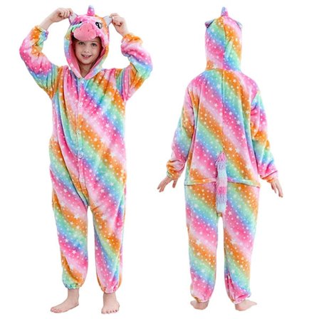 Halloween Capybara Flanel Tæppe Sovesæt Onesie Hætte Børnekostume Tøj Jumpsuit Nattøj Til Drenge Piger