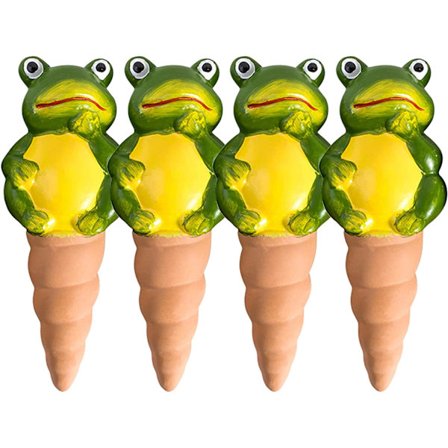 4 kpl Terrakotta-vesijakaja, eläimen muotoinen kastelukartio