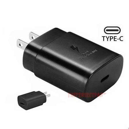 25W Typ Usb-c Supersnabb Väggladdare Kompatibel med Samsung Galaxy S20 5G Ultra Ipad Note
