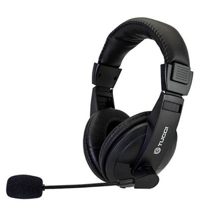 Trådbundna hörlurar med mikrofon Stereo Surround Brusreducering Huvudmonterat headset Ergonomisk Bekväm E-sport Gaming Hörlurar för Online Klass Li