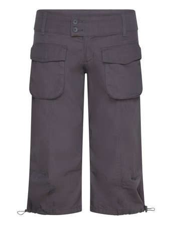 Monki Soft Capri - Grey - 40