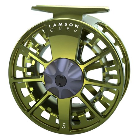 Lamson Guru S-Series Fly Reel Olive Green # 4-6