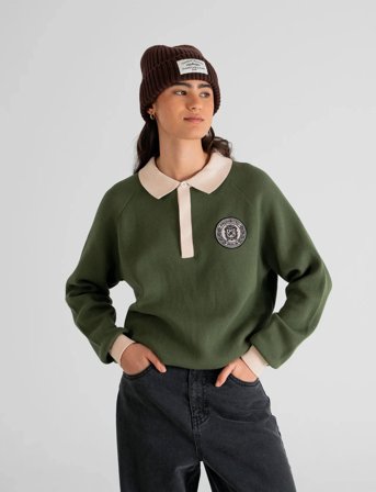Prohibited Cup Knitted Jersey - Green - M