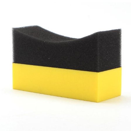 6X Tyre Applicator, Däck Svamp Perfekt till däckglans