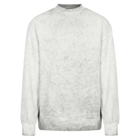 Han Kjøbenhavn, Bulky Crewneck Grijs, Heren, Maat:S