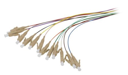 SYNERGY LWL-Pigtail-LC 50/125u, 2mtr. OM2, 12-Pack, farbig, Synergy 21,