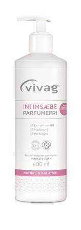 Vivag Intimsæbe 400 ml, Skincare, Intimpleje, Intimvask