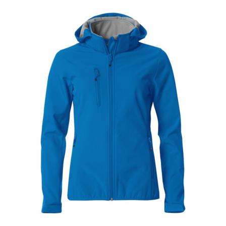 Clique Dam/dam Enkel Soft Shell Jacka L Royal Blue