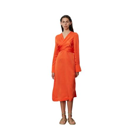 DAY Birger et Mikkelsen Y Mila Fluid Texture Kjole Orange, Herre